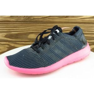 adidas Women Size 7.5‎ M Black Running Fabric 606004